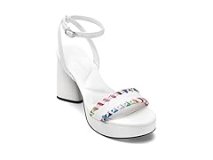 Women's Karl Lagerfeld Dress Sandal White (9)