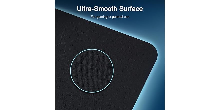 Ultra-Thin XL Large Mouse Pad 2 Pack