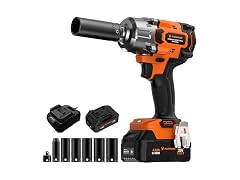 PARRIOR USPRIW01 20V Cordless Impact Wrench Kit