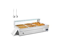 WILPREP 6-Pan Commercial Food Warmer