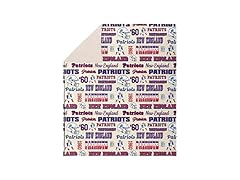 PATRIOTS Retro Sherpa Blanket