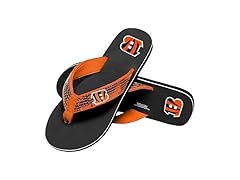 BENGALS Sequin Flip Flops