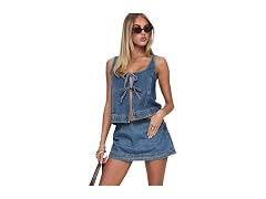 Princess Polly Women (10) Stefenie Denim Skort