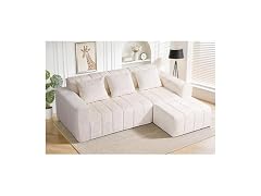 HABUTWAY 95" Modular Sectional Sofa