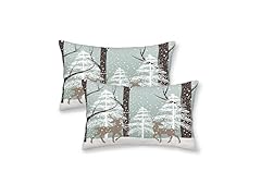 AGAYNA Winter Pillow Covers
