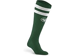 For Bare Feet NFL Feather Compression Stripe, New York Jets