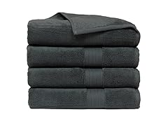 Casa Platino 100% Cotton Zero Twist Towels-4 PK