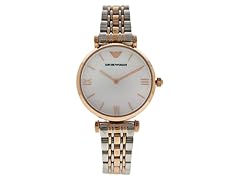 Emporio Armani AR1683 Two-Tone Stainless Bracelet Watch