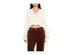 Forever 21 Women (XS) Faux Gem Sweater