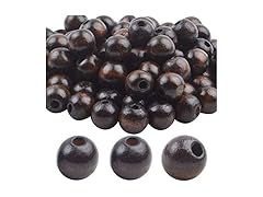 Aylifu Natural Wooden Beads Ball Spacers