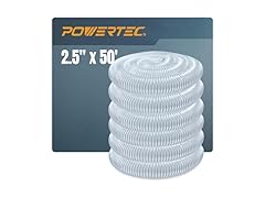 POWERTEC 2-1/2" x 50' Dust Collection Hose