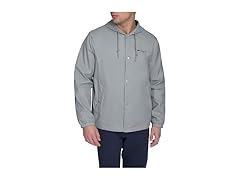 Champion Men Hooded Coaches Rain Jacket