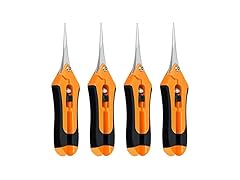 6.5" Pruning Shears Orange 4pk