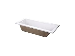 Kingston Brass 67" Acrylic Rectangular Drop-In Tub