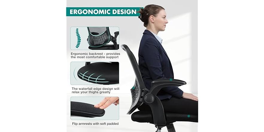 OLIXIS Ergonomic Desk Chair – Ultimate Comfort & Support - Image 4