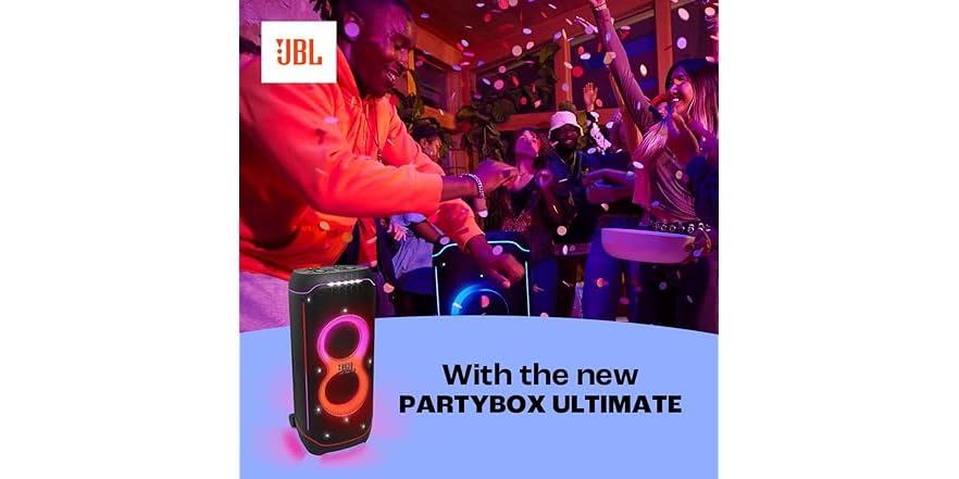 (NEW) JBL Partybox Ultimate - Multi Dimensional Party Speaker