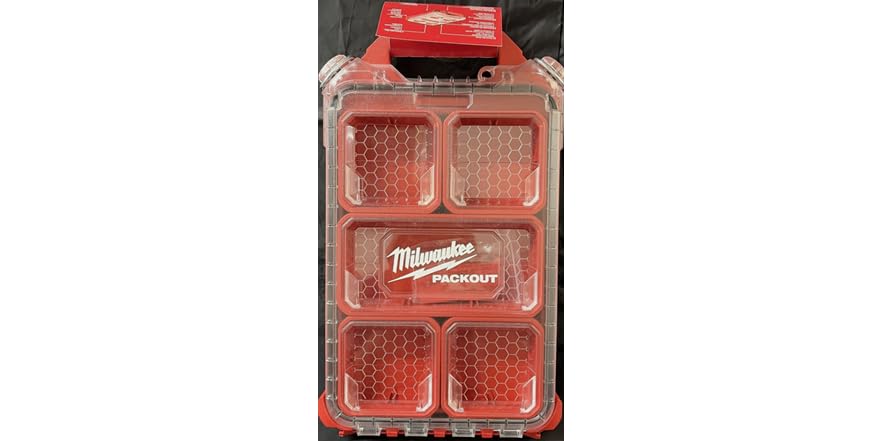 $26.99 | Milwaukee 48-22-8436 Packout Compact Organizer at Woot!