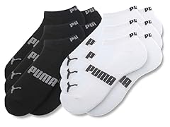 Men's Low Cut 6pk - White/Black