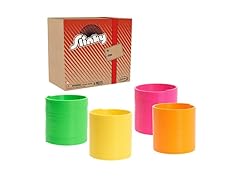 Plastic Giant Slinky, 4 Pack