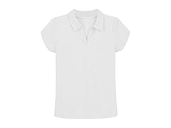 Nautica Girls (S) White Polo