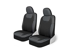 Motor Trend Gray Waterproof Front Seat Covers
