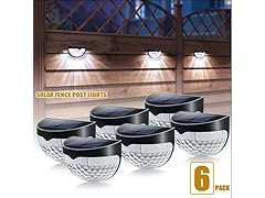 Hakol 6PK SOLAR POWERED WATERPROOF LIGHT