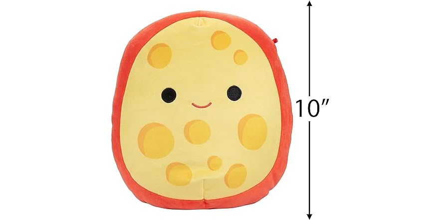 Squishmallows Peluche da 20 cm, Thompson l'Armadillo, rosso, 40,6 cm