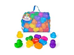 Sunny Days Entertainment 100 Count Duck Shaped Ball Pit Refill Balls