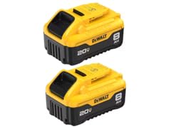 DEWALT DCB208-2  20V MAX* Batteries 8.0-Ah, 2pk