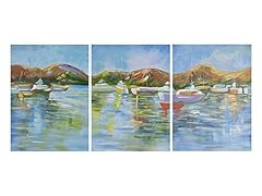 Sailors Cove Triptych Wall Art