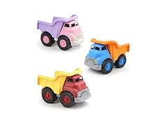 Dump Truck Bundle- Red/Yellow, Pink/Purple, Blue/Orange