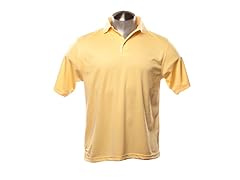 PlayDry Horizontal Texture Polo - Yellow