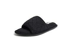 Dearfoams Women's Velour Slide Slipper