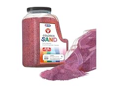 Hygloss Colored Sand – Spooky Black, Orange & Purple