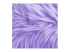 FabricLA Shaggy Faux Fur Square - 8" X 8" Pre-Cut