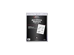 BCW Document Sleeves 8.5 x 11 