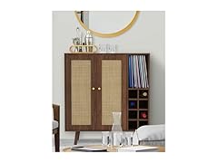 Atlantic Loft & Luv Remy Boho Mid-Century Bar Cabinet