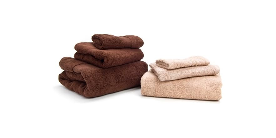 Microcotton 6-Pc Towel Set - 6 Colors