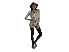 Criss Cross Cardigan, Mocha