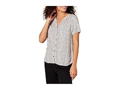 Amazon Women's Relaxed-Fit Woven Blouse