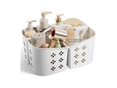 PQH Portable Shower Caddy White