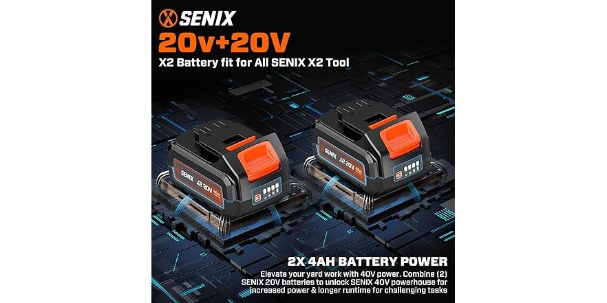 SENIX CSX2-M2 40V 14