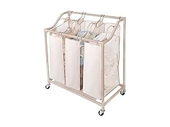 Smart Design Triple Compartment Hamper