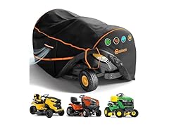 GREENER Zero Turn Lawn Mower Cover (800D) Black