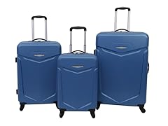 Priority Access 3pc Hardshell Luggage Set - Blue