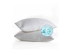Clara Clark Memory Foam Pillows 2 Pack, Queen