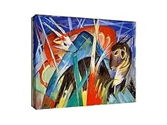 ArtWall "Fairy Animals" Gallery Wrapped Canvas Art by Franz Marc, 24 by 32-Inch