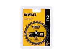 DEWALT SAWBLD 4-1/2X3/824T