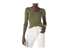 Amazon Essentials Ribbed Slim-Fit Knit T-Shirt (S)