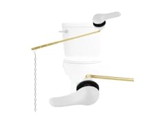 2 Pack Toilet Handle Replacement Kit